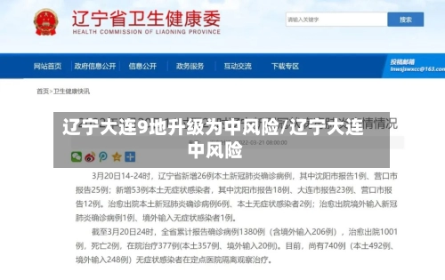 辽宁大连9地升级为中风险/辽宁大连 中风险-第3张图片