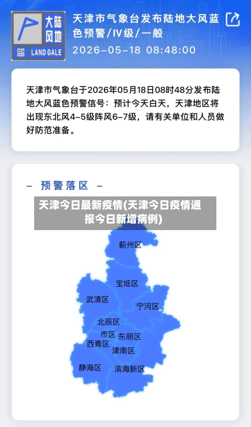 天津今日最新疫情(天津今日疫情通报今日新增病例)