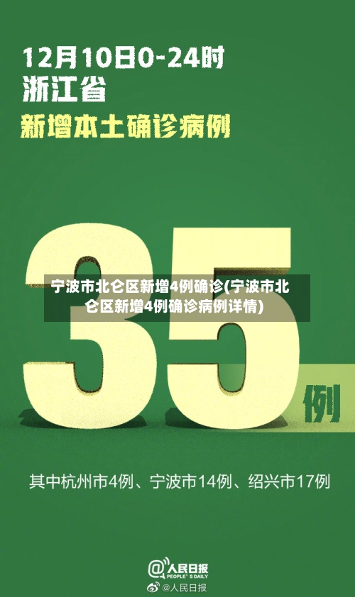 宁波市北仑区新增4例确诊(宁波市北仑区新增4例确诊病例详情)