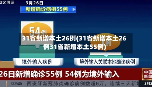 31省新增本土26例(31省新增本土26例31省新增本土55例)