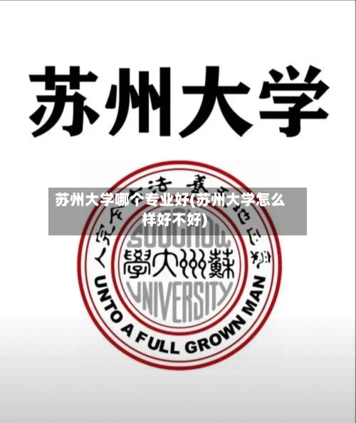 苏州大学哪个专业好(苏州大学怎么样好不好)