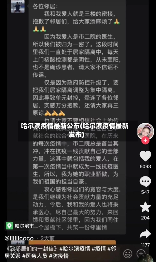 哈尔滨疫情最新公布(哈尔滨疫情最新发布)