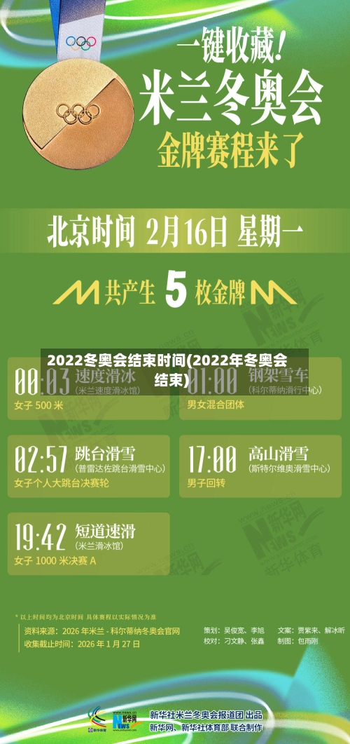 2022冬奥会结束时间(2022年冬奥会结束)-第3张图片