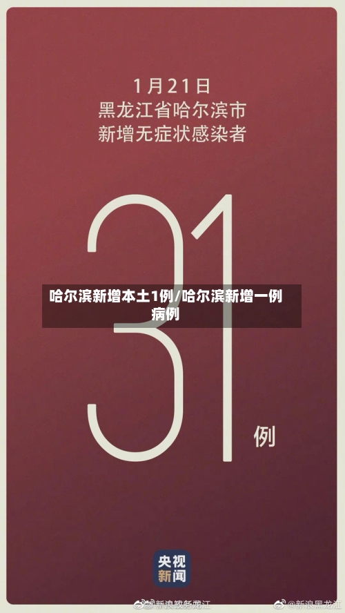 哈尔滨新增本土1例/哈尔滨新增一例病例-第2张图片