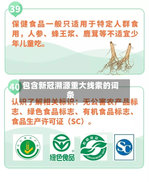 包含新冠溯源重大线索的词条