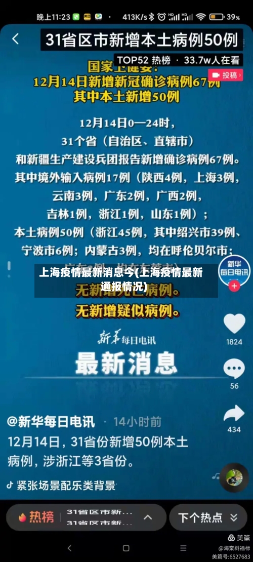 上海疫情最新消息今(上海疫情最新通报情况)