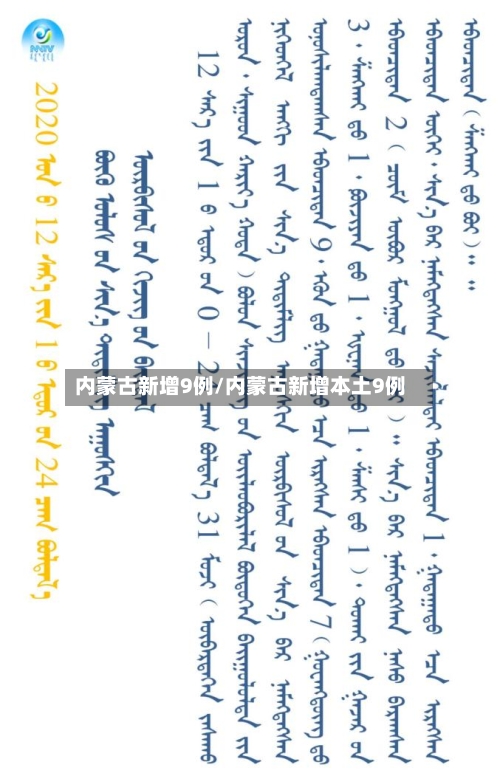 内蒙古新增9例/内蒙古新增本土9例-第2张图片